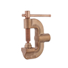Morsetto di terra in ottone Lenco GC996