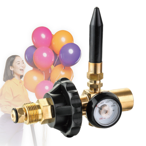 Regolatore di riempimento per palloncini a elio deluxe