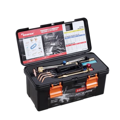 Kit di taglio e saldatura portatile Safari di qualità premium Afrox AFCW-39TB