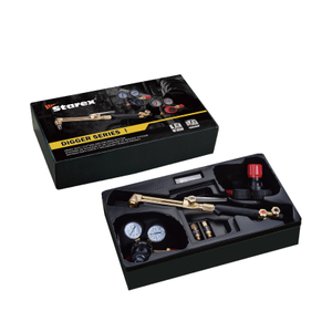 Kit ossiacetilene di qualità premium Comet CGCW-25TP