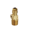 Valvola per acetilene con cilindro in ottone QF-15 