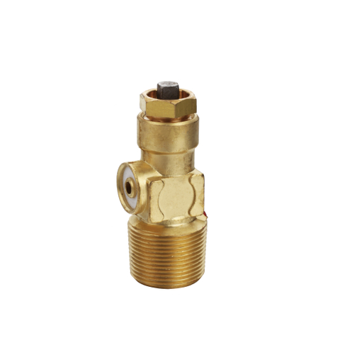 Valvola per acetilene con cilindro in ottone QF-15 