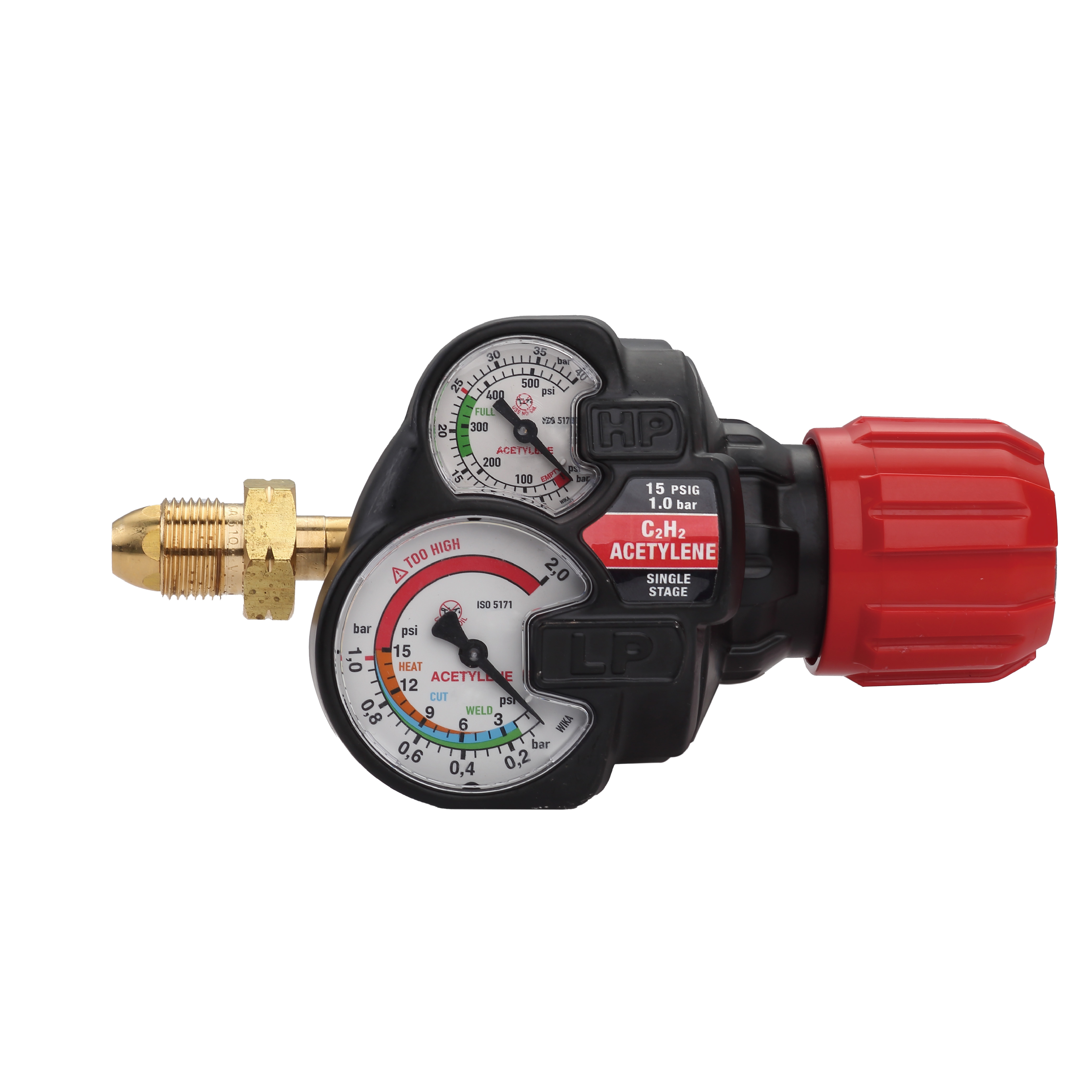 Regolatore serie EDGE 2.0 ESS42 per impieghi gravosi, ossigeno e acetilene
