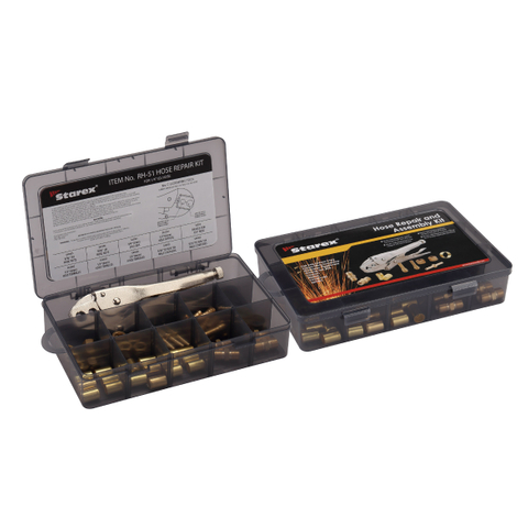 Kit di riparazione e montaggio del tubo da 1/4'.