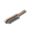 Spazzole metalliche con manico in legno